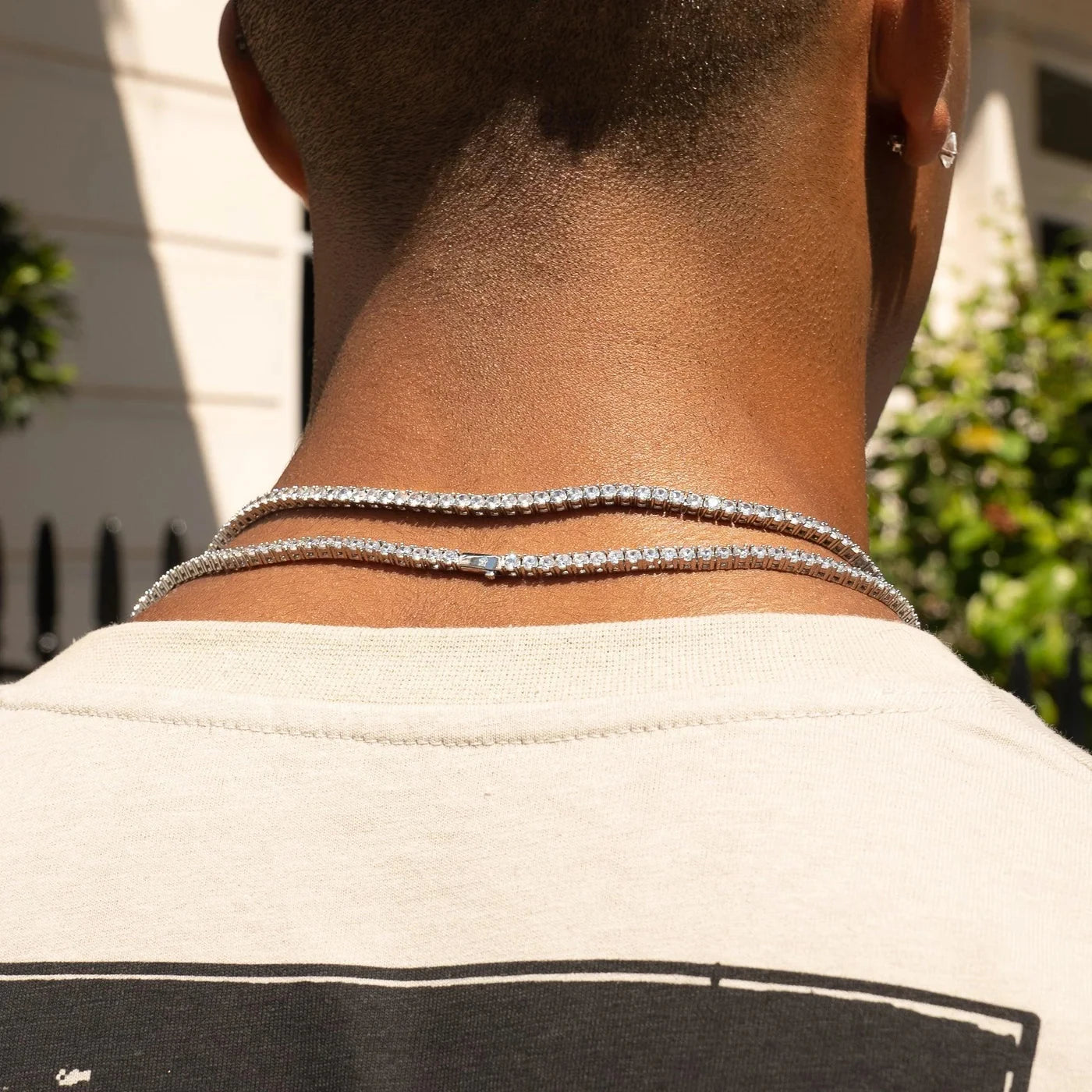 Vortex Blaze Moissanite Tennis Chain