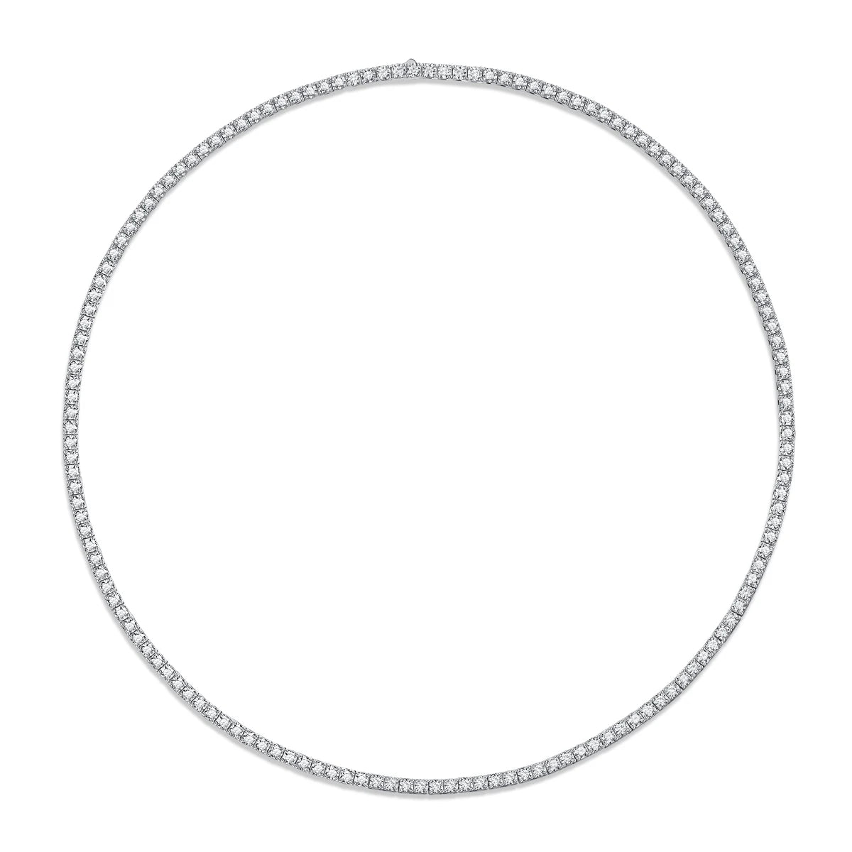 Vortex Blaze Moissanite Tennis Chain